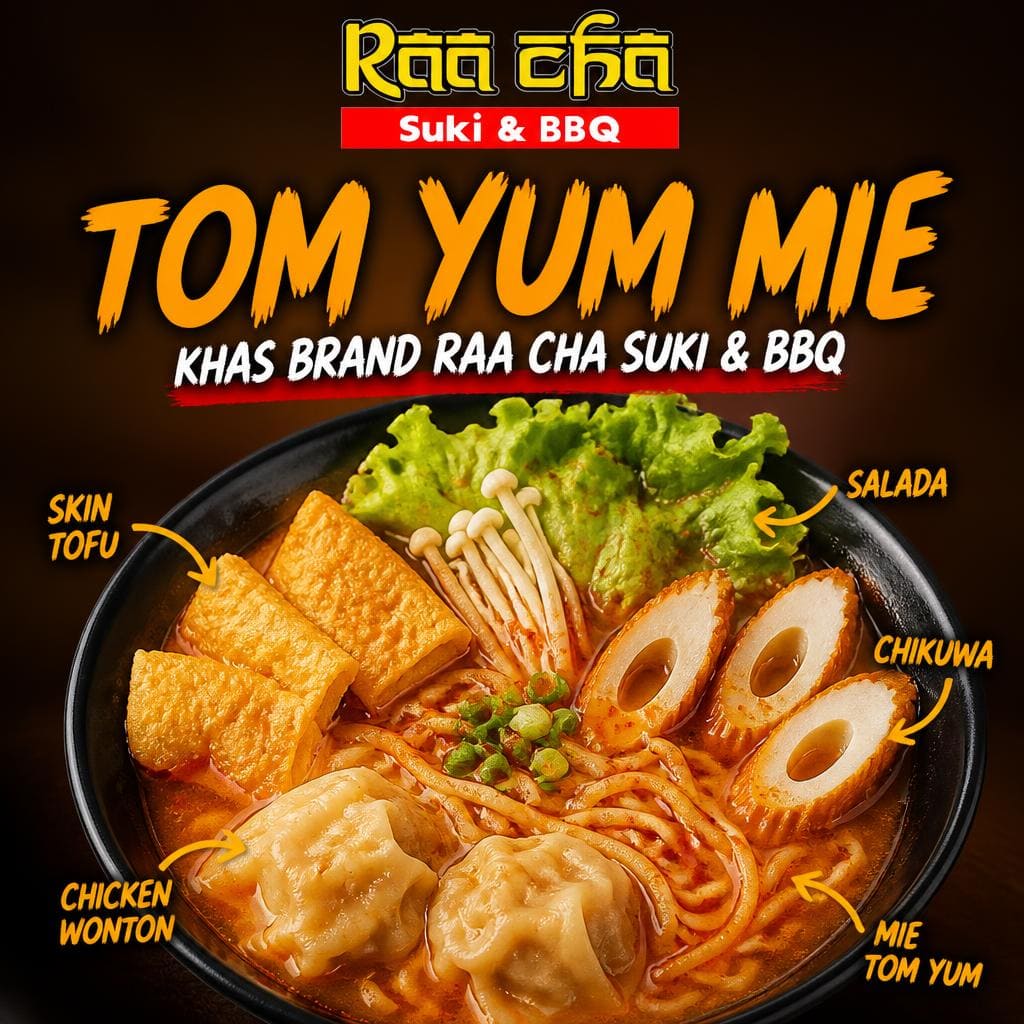 Raa Cha Tom Yum Mie Raa Cha Suki & BBQ